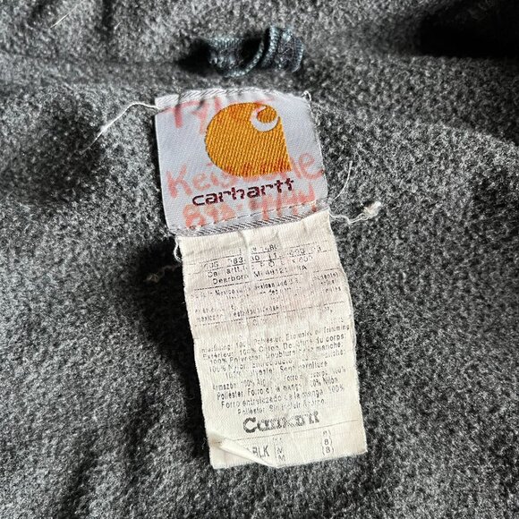 Carhartt black vintage jacket 8 - Picture 4 of 12